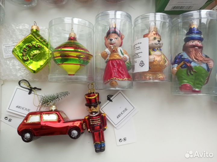 Елочные игрушки новые