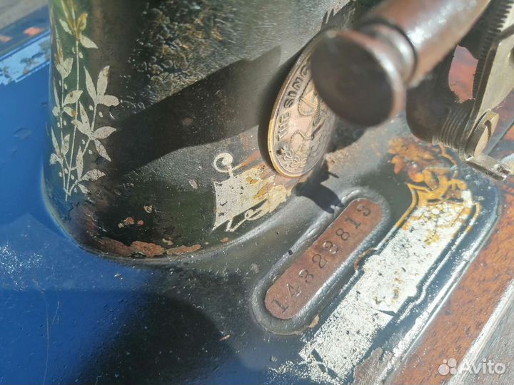 Швейная машинка зингер антикварная