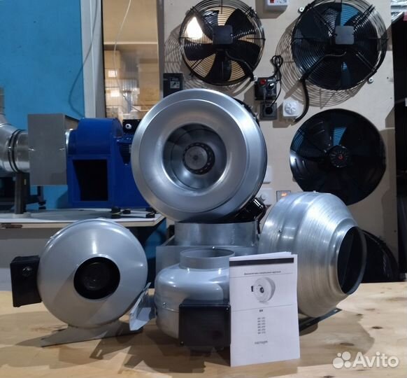 Круглый вентилятор вк на вытяжку и приток