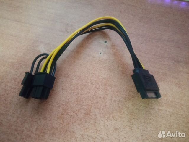 Переходник SATA на 8 pin