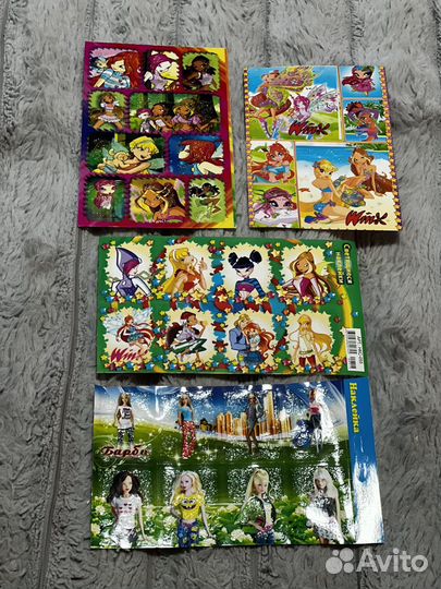 Обмен наклеек