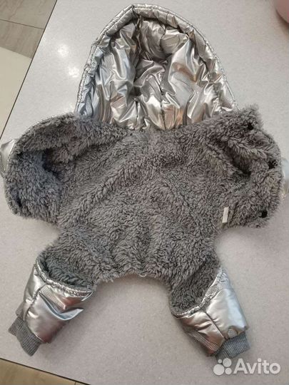 Одежда для собак мелких пород комбинезон зимний