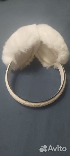 Меховые наушники gucci