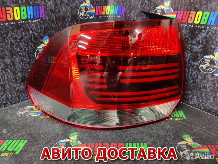 Фонарь левый задний volkswagen polo 15-20 новый