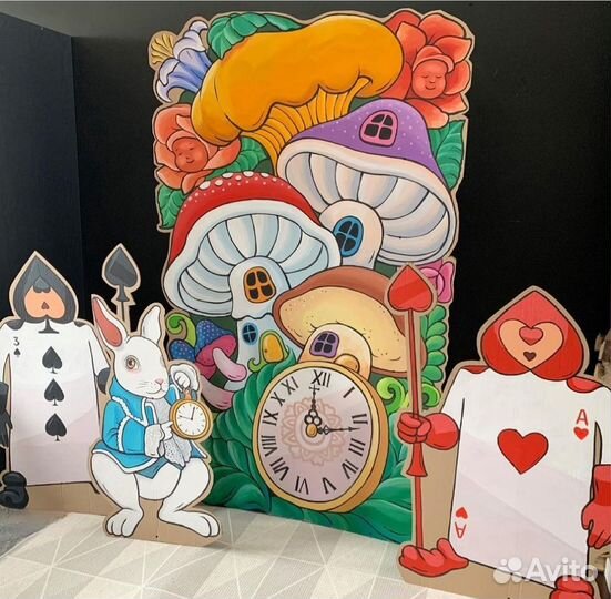 Декор Алиса в стране чудес