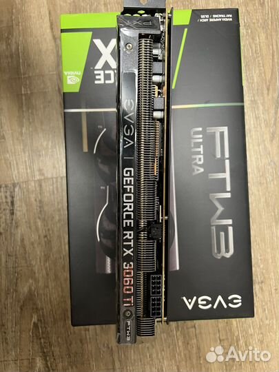Видеокарта evga rtx3060ti ftw3 топовый охлад