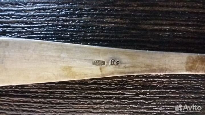 Набор серебряных чайных ложек