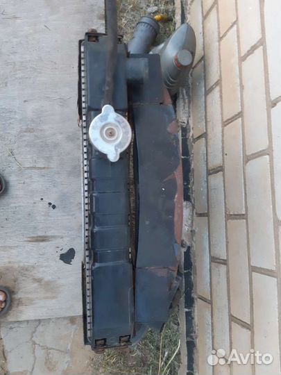 Радиатор охлаждения алюминиевый баф 1044 Е2