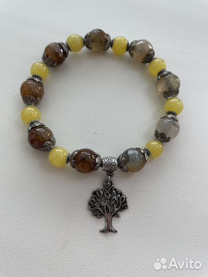 Браслеты из натуралтных камней