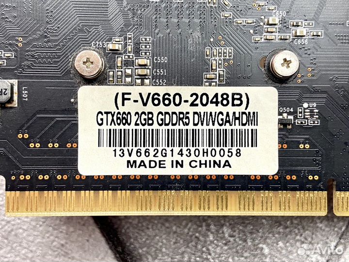 Видеокарты GeForce GTX 660 2 GB