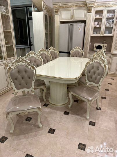 Стол со стульями \оплата при получении