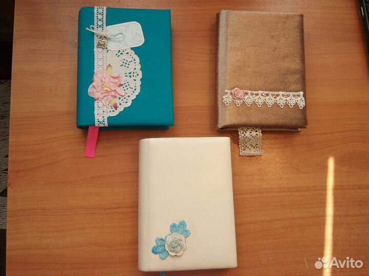 Фотоальбомы и блокноты ручной работы