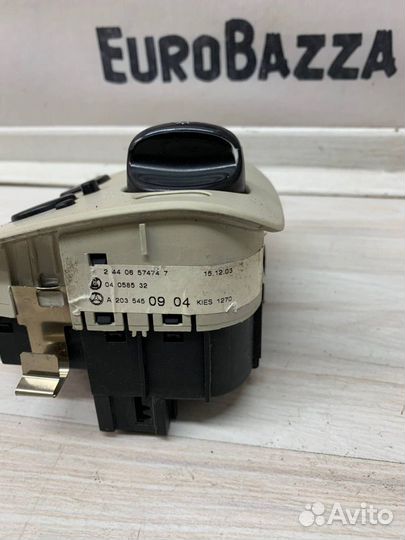 Переключатель света фар Mercedes W209