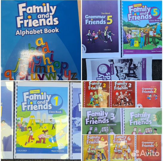 Family and friends 1е, 2е издание, все уровни