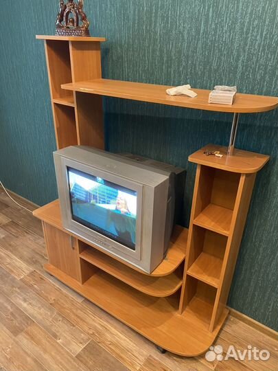 Стенка в гостиную бу с телевизором