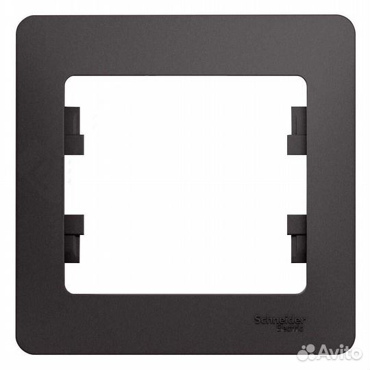 Рамка 1-ая (горизонтальная) Графит Glossa GSL0013