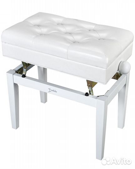 Банкетка для пианино или рояля dekko JR-80 WH