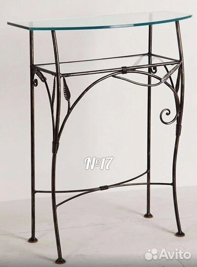 Кованая консоль №17