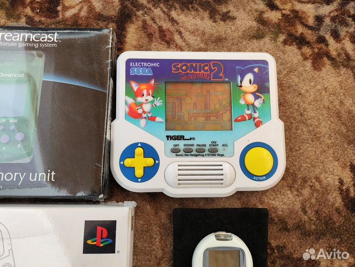 Карты памяти для Sony PS1, PS2, sega VMU