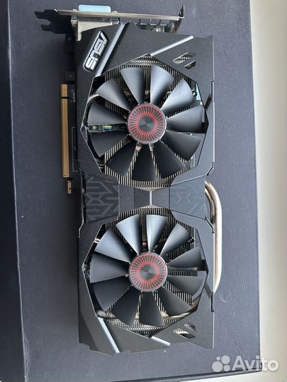 Видеокарта asus strix GTX 970 OC 4 Гб gddr5