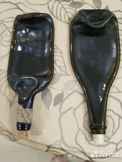 Тарелка бутылка