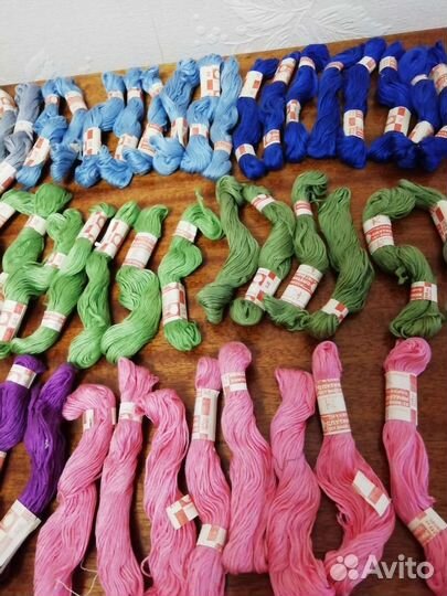 Нитки мулине СССР