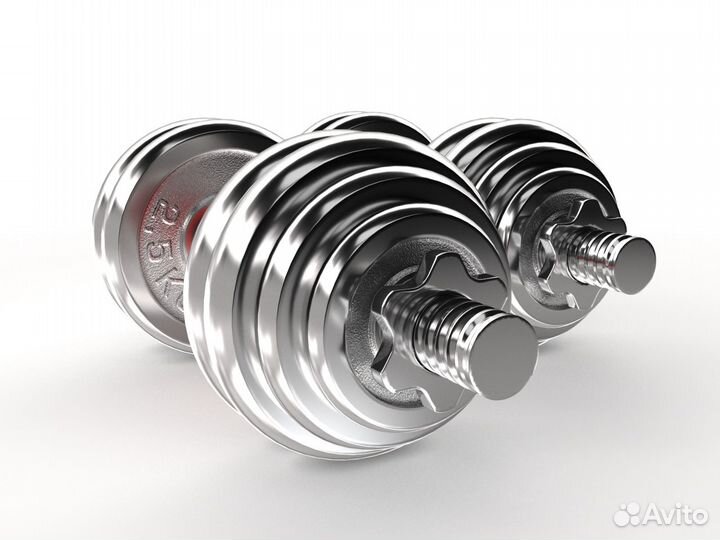 Набор гантелей UnixFit в кейсе 30kg