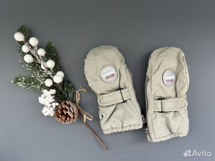 Варежки зимние детские 1 2