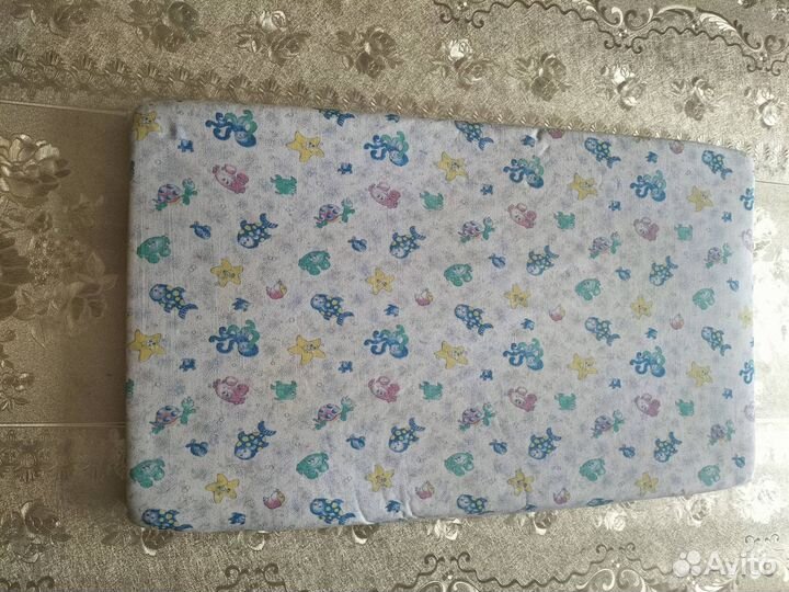 Матрац детский 70*40 с наволочкой на резинке