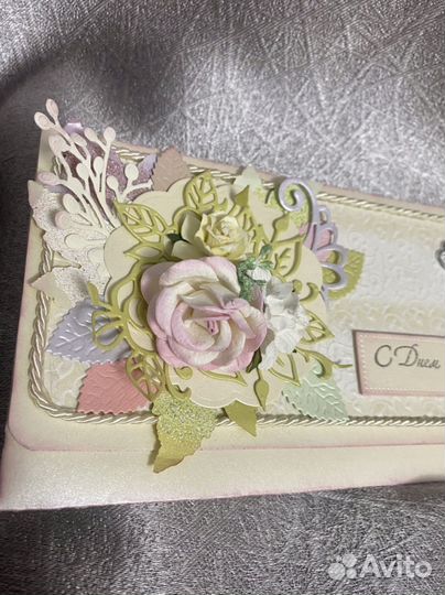 Конверт на свадьбу ручной работы