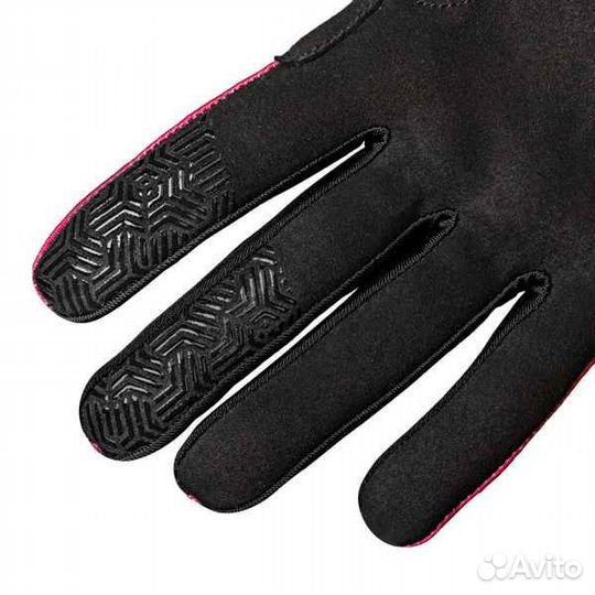 Велоперчатки полноразмерные STG Slim Skin, размер S, красный