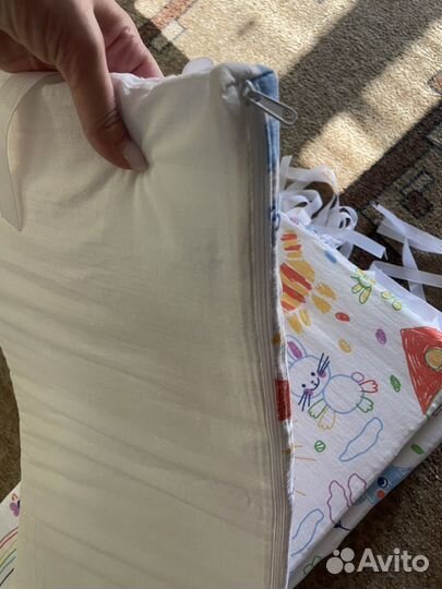 Бортики в кроватку 120*60