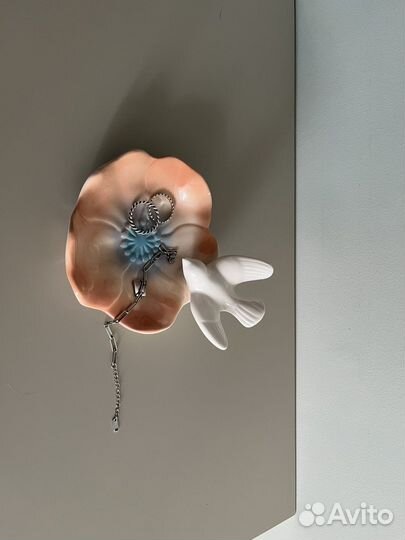 Декор, подставка для украшений, птица