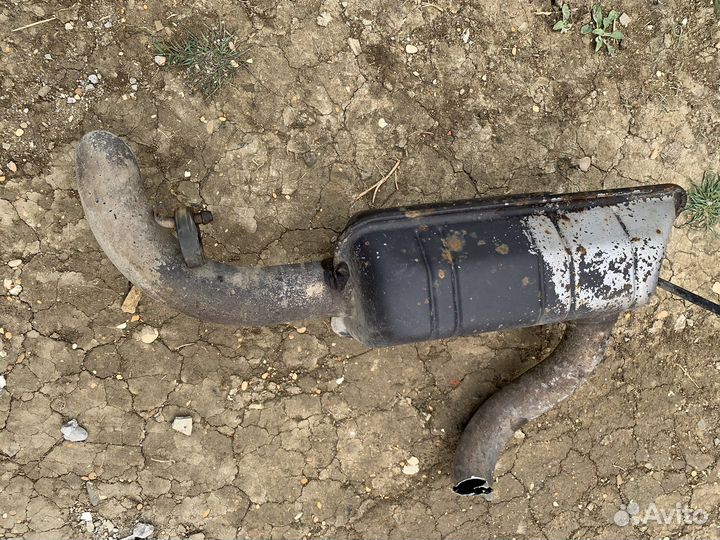 Mercedes vito viano 639 глушитель