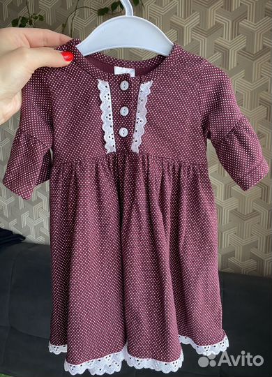 Платье для девочки 80