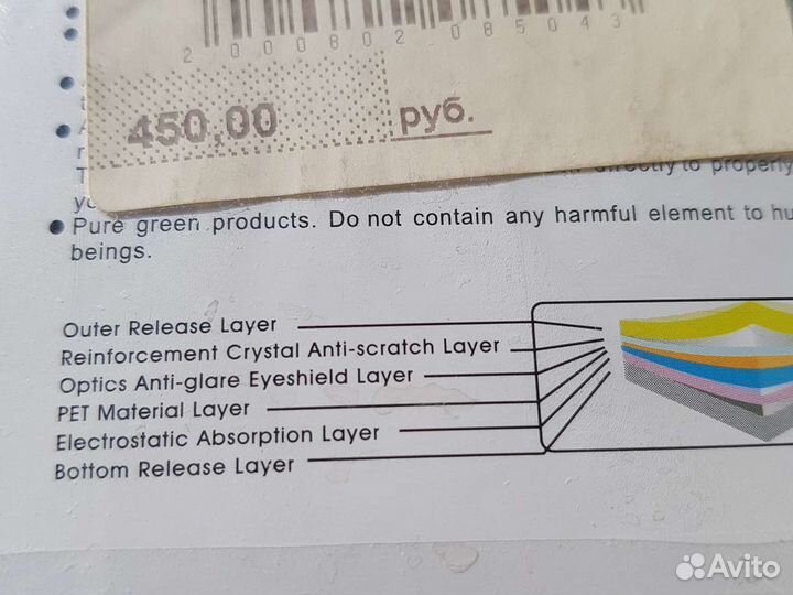 Защитная плёнка на iPhone 4/4S