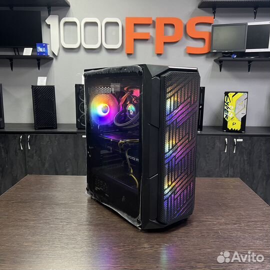 Игровой пк ryzen 5 5500, RTX 4060, 16gb