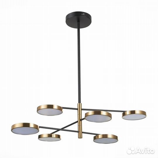 Люстра подвесная в спальню светодиодная