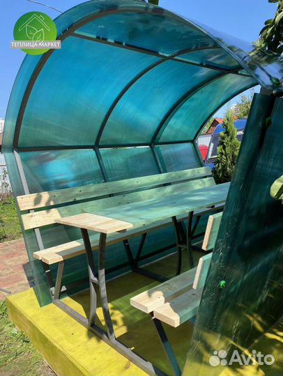 Беседка с доставкой и монтажом. Под ключ