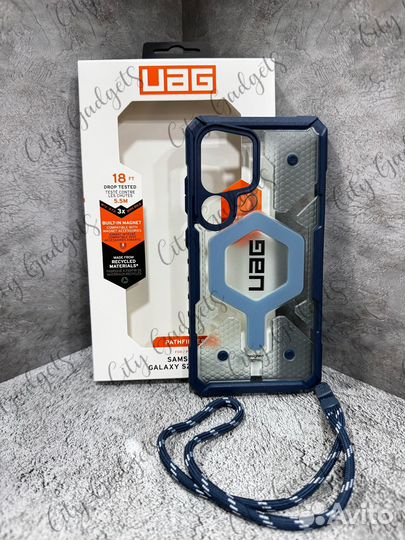 Чехол+шнур Magsafe Uag Pathfinder Samsung S25Ultra