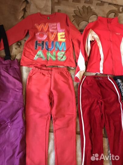 Вещи на девочку 128 см