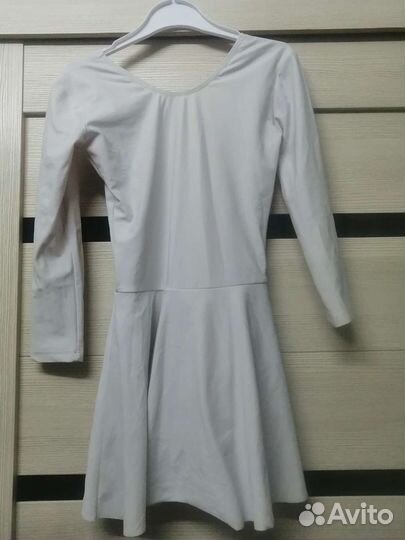 Гимнастические купальник, болеро, чешки