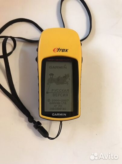 Навигатор Garmin etrex