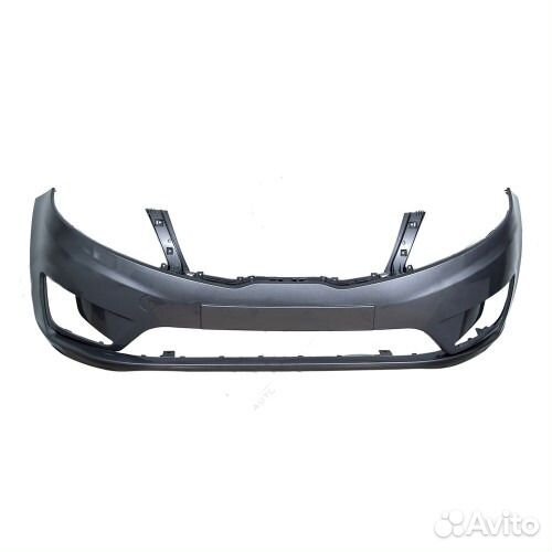 Киа Рио бампер передний в цвет кузова серый SAE