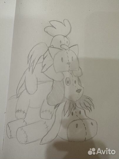 Рисунок карандашом на заказ
