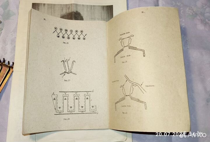 Винтажный вязальный аппарат мс-9