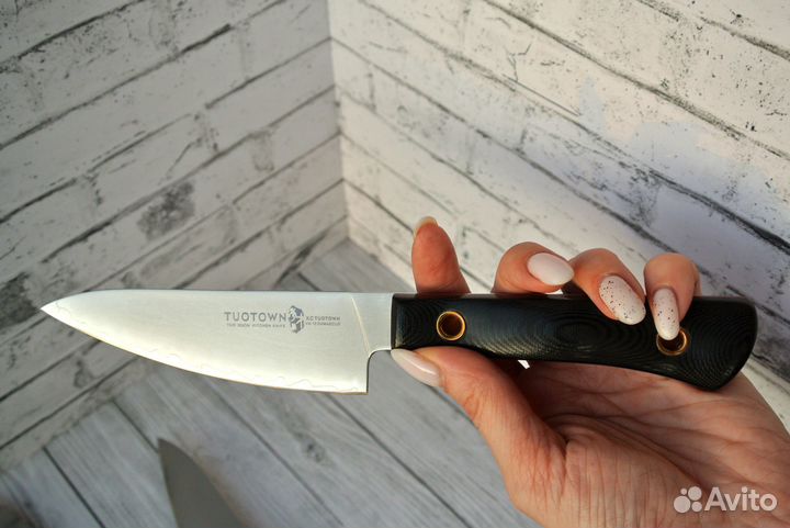 Набор дамасских ножей Шеф