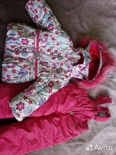 Костюм. Куртка и брюки дев 80 см