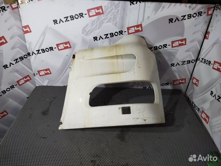 Накладка (ресничка) фары левая DAF XF 95 2005