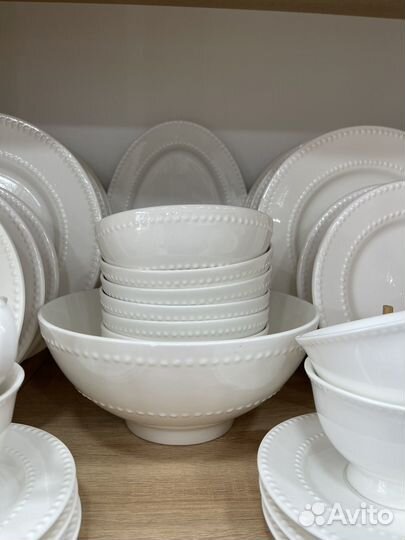 Столовый и чайный сервиз 38 пред